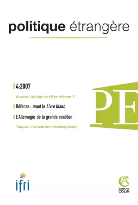 Couverture du produit · Politique étrangère (4/2007)