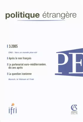 Couverture du produit · Politique étrangère 3/2005: Après le Non français