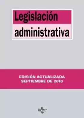 Couverture du produit · Legislación administrativa (Derecho - Biblioteca De Textos Legales)
