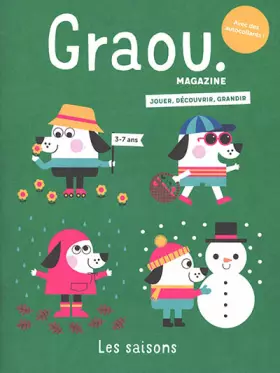 Couverture du produit · Magazine Graou n° 30 Les Saisons (juin juillet 2022)