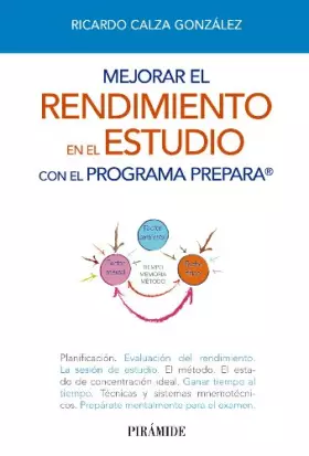 Couverture du produit · Mejorar el rendimiento en el estudio con el programa PREPARA (Libro Práctico)