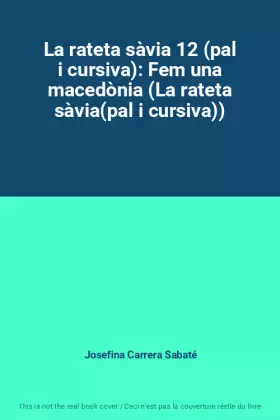 Couverture du produit · La rateta sàvia 12 (pal i cursiva): Fem una macedònia (La rateta sàvia(pal i cursiva))
