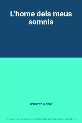 Couverture du produit · L'home dels meus somnis
