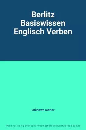 Couverture du produit · Berlitz Basiswissen Englisch Verben