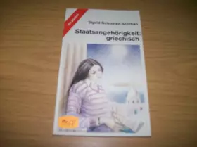 Couverture du produit · Staatsangehörigkeit: griechisch
