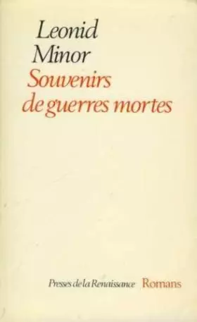 Couverture du produit · Souvenirs de guerres mortes