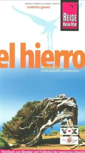Couverture du produit · Reise Know-How El Hierro: Reiseführer für individuelles Entdecken