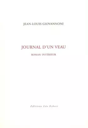 Couverture du produit · Journal d'un veau