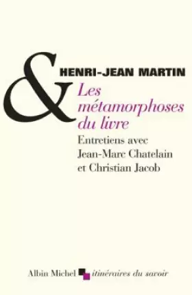 Couverture du produit · Les métamorphoses du livre