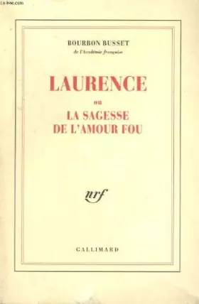 Couverture du produit · Laurence ou la sagesse de l'amour fou