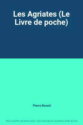 Couverture du produit · Les Agriates (Le Livre de poche)