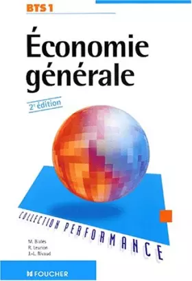 Couverture du produit · Économie générale : BTS 1,  2e édition