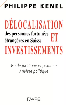Couverture du produit · DELOCALISATION ET INVESTISSEME