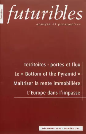 Couverture du produit · Futuribles, N° 391, Décembre 201 :