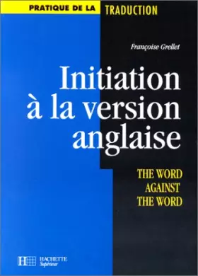 Couverture du produit · Initiation a La Version Anglais