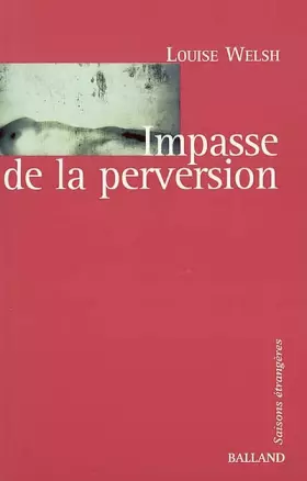 Couverture du produit · Impasse de la perversion