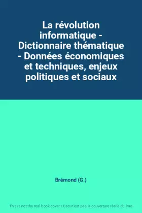 Couverture du produit · La révolution informatique - Dictionnaire thématique - Données économiques et techniques, enjeux politiques et sociaux