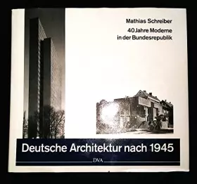 Couverture du produit · Deutsche Architektur nach 1945