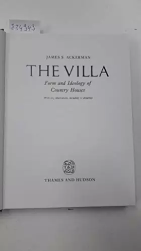 Couverture du produit · The Villa: Form and Ideology of Country Houses