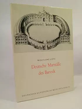 Couverture du produit · Deutsche Marställe des Barock