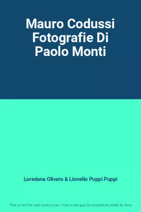 Couverture du produit · Mauro Codussi Fotografie Di Paolo Monti