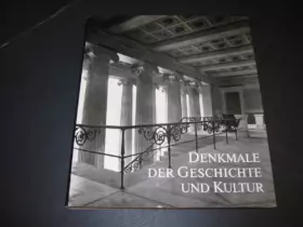 Couverture du produit · Denkmale der Geschichte und Kultur. Ihre Erhaltung und Pflege in der DDR. Herausgeber: Institut für Denkmalpflege