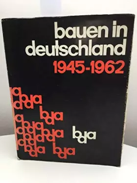 Couverture du produit · bauen in deutschland 1945 - 1962