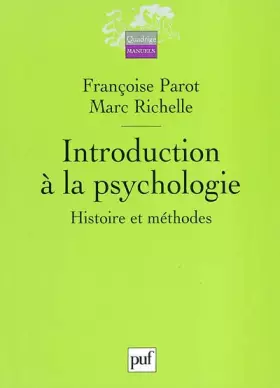 Couverture du produit · Introduction à la psychologie : Histoire et méthode