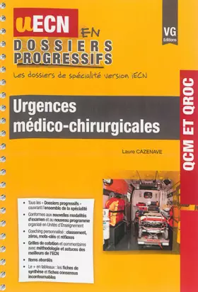 Couverture du produit · Urgences médico-chirurgicales