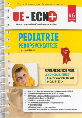 Couverture du produit · Pédiatrie Pédopsychiatrie