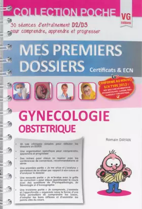 Couverture du produit · Gynécologie obstétrique