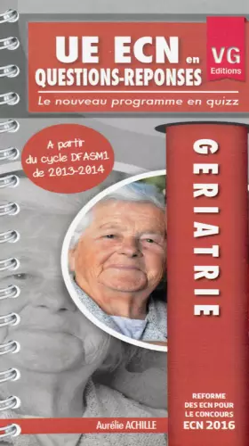 Couverture du produit · Gériatrie