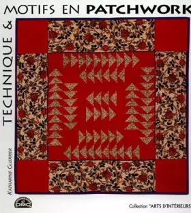 Couverture du produit · Technique et motifs en patchworks