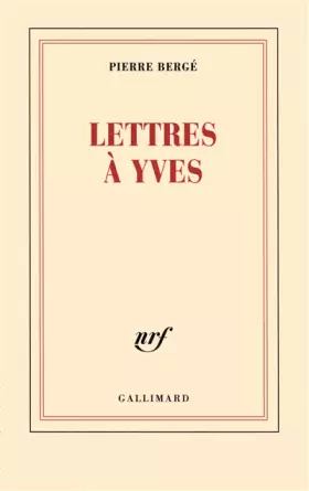 Couverture du produit · Lettres à Yves