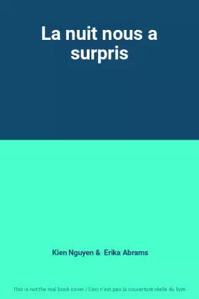 Couverture du produit · La nuit nous a surpris