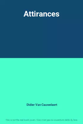 Couverture du produit · Attirances