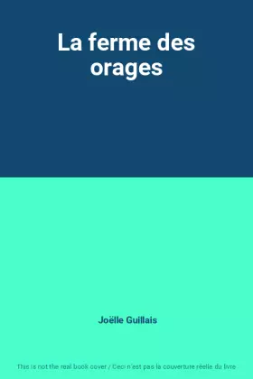 Couverture du produit · La ferme des orages