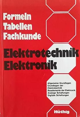 Couverture du produit · Formeln, Tabellen, Fachkunde Elektrotechnik / Elektronik