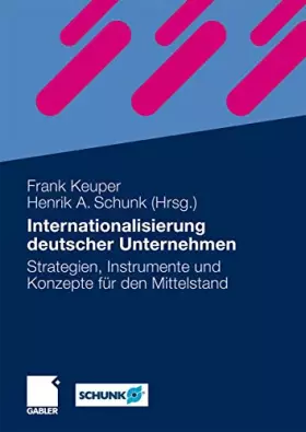 Couverture du produit · Internationalisierung deutscher Unternehmen: Strategien, Instrumente und Konzepte für den Mittelstand