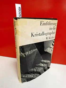 Couverture du produit · Einführung in die Kristallographie