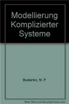 Couverture du produit · Modellierung komplizierter Systeme
