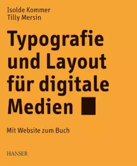 Couverture du produit · Typographie und Layout für digitale Medien