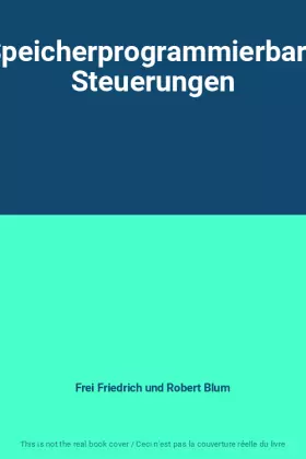 Couverture du produit · Speicherprogrammierbare Steuerungen