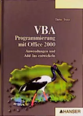 Couverture du produit · VBA-Programmierung mit Office 2000: Anwendungen und Add-Ins entwickeln