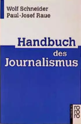 Couverture du produit · Handbuch des Journalismus
