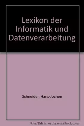 Couverture du produit · Lexikon der Informatik und Datenverarbeitung