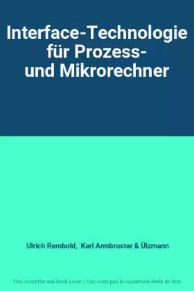 Couverture du produit · Interface-Technologie für Prozess- und Mikrorechner