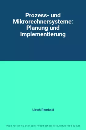 Couverture du produit · Prozess- und Mikrorechnersysteme: Planung und Implementierung