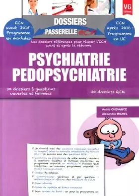 Couverture du produit · Psychiatrie Pédopsychiatrie
