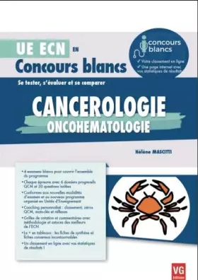 Couverture du produit · Cancérologie Oncohématologie